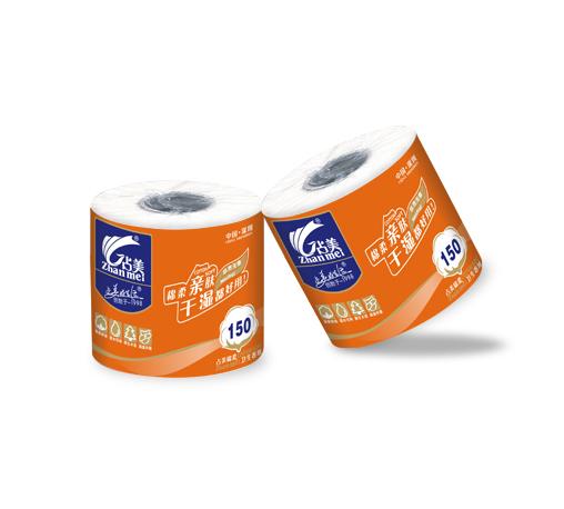 占美棉柔卫生卷纸1800克12卷装